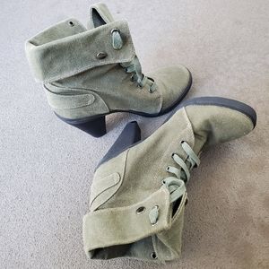 Green Aldo Boots